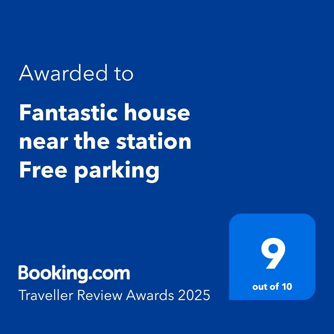 Fantastic House Near The Station Free Parking location